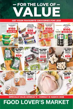 Preview of Food Lover's Market flyer valid from 09/03/2026