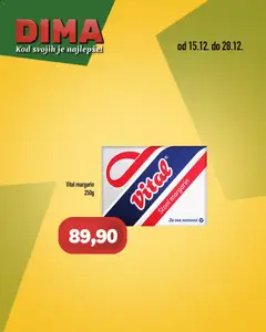 Pregled VP Dima kataloga - važi od 15.12.2025