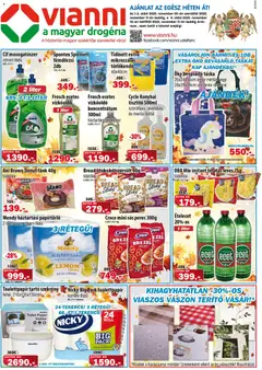 Vianni - Akciós újság Vianni megtekintése, amely érvényes 2025.11.05.-től