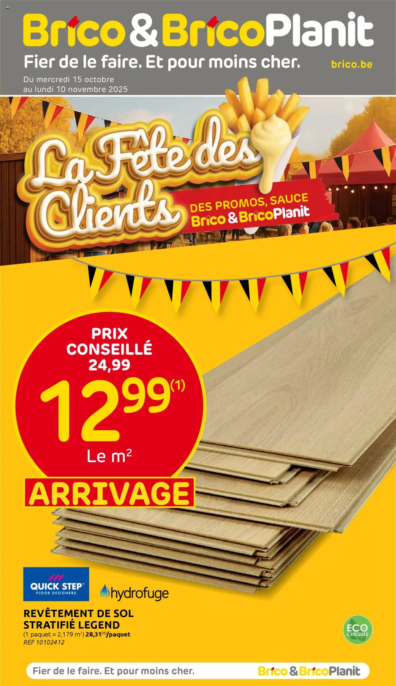Brico shop Publicité geldig vanaf 15/10/2025 - Paginanummer 1