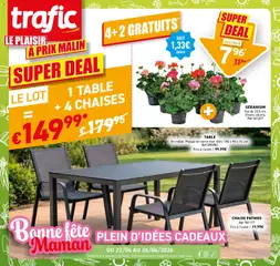 Voorbeeld van Trafic Publicité van winkel Trafic geldig vanaf 22/04/2026