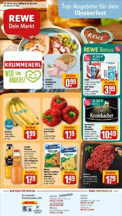 Vorschau von dem Prospekt des Geschäftes Rewe, gültig ab dem 14.09.2025