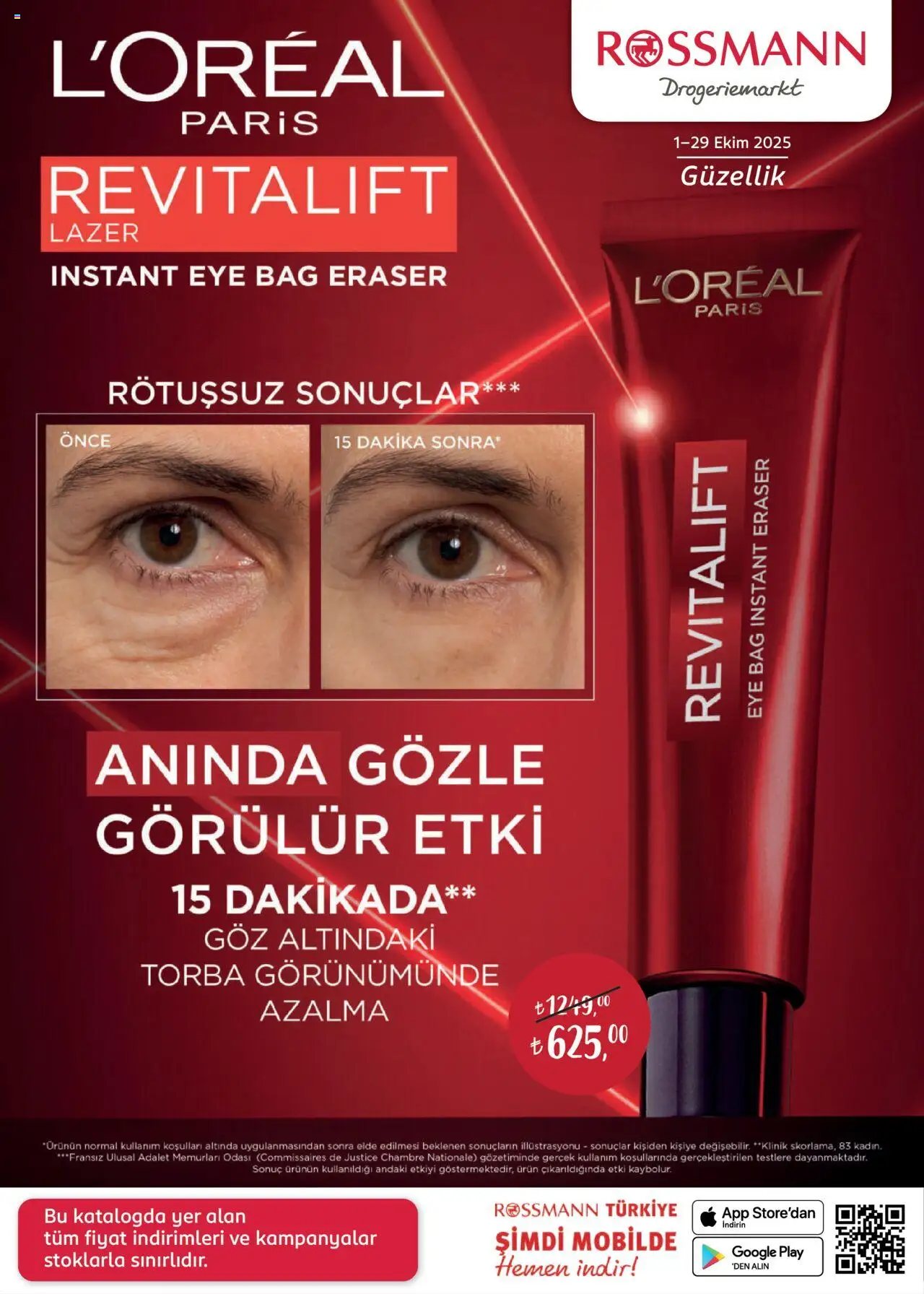 Rossmann İndirim (01 - 29 Ekim 2025) - Sayfa numarası 1