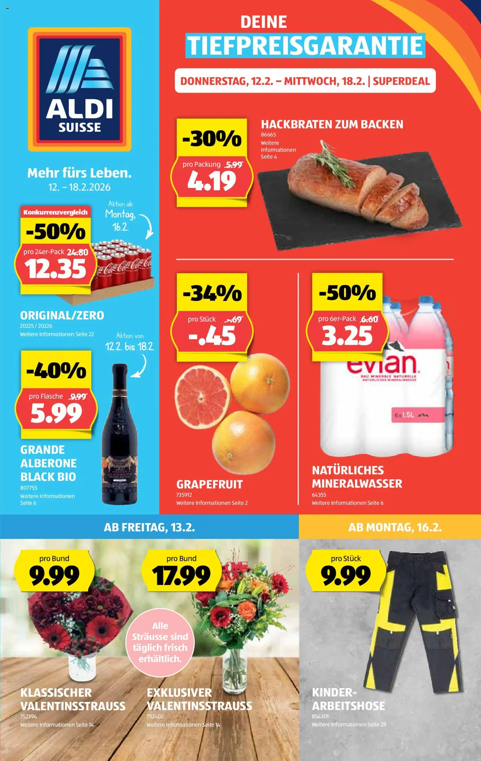 Vorschau des Merkblatts Aktionen vom Shop Aldi gültig von 12.02.2026 bis 18.02.2026