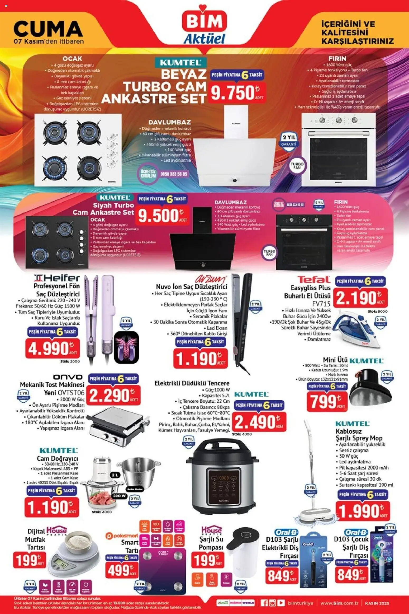 BİM Katalog Cuma 07.11.2025 - Broşürünün önizlemesi