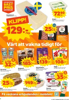 Förhandsgranska reklamblad Aktuella reklamblad Stora Coop från butik Stora Coop gäller från 17/11/2025 | Sida : 6