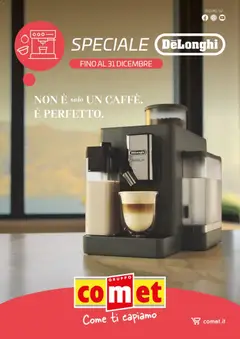 Anteprima dell'opuscolo Volantino De'Longhi Caffè dal negozio Comet valido da 05/11/2025