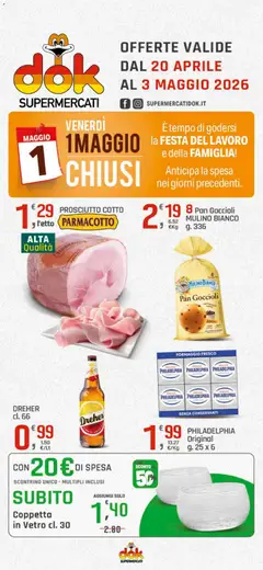 Anteprima dell'opuscolo DOK volantino Procida e Pozzuoli dal negozio DOK valido da 20/04/2026