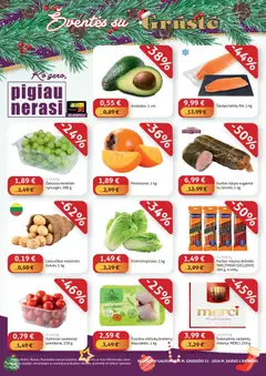 GRUSTE parduotuvės leidinio Leidinys - Pigiau nerasi galiojančio nuo 2025.12.21 peržiūra