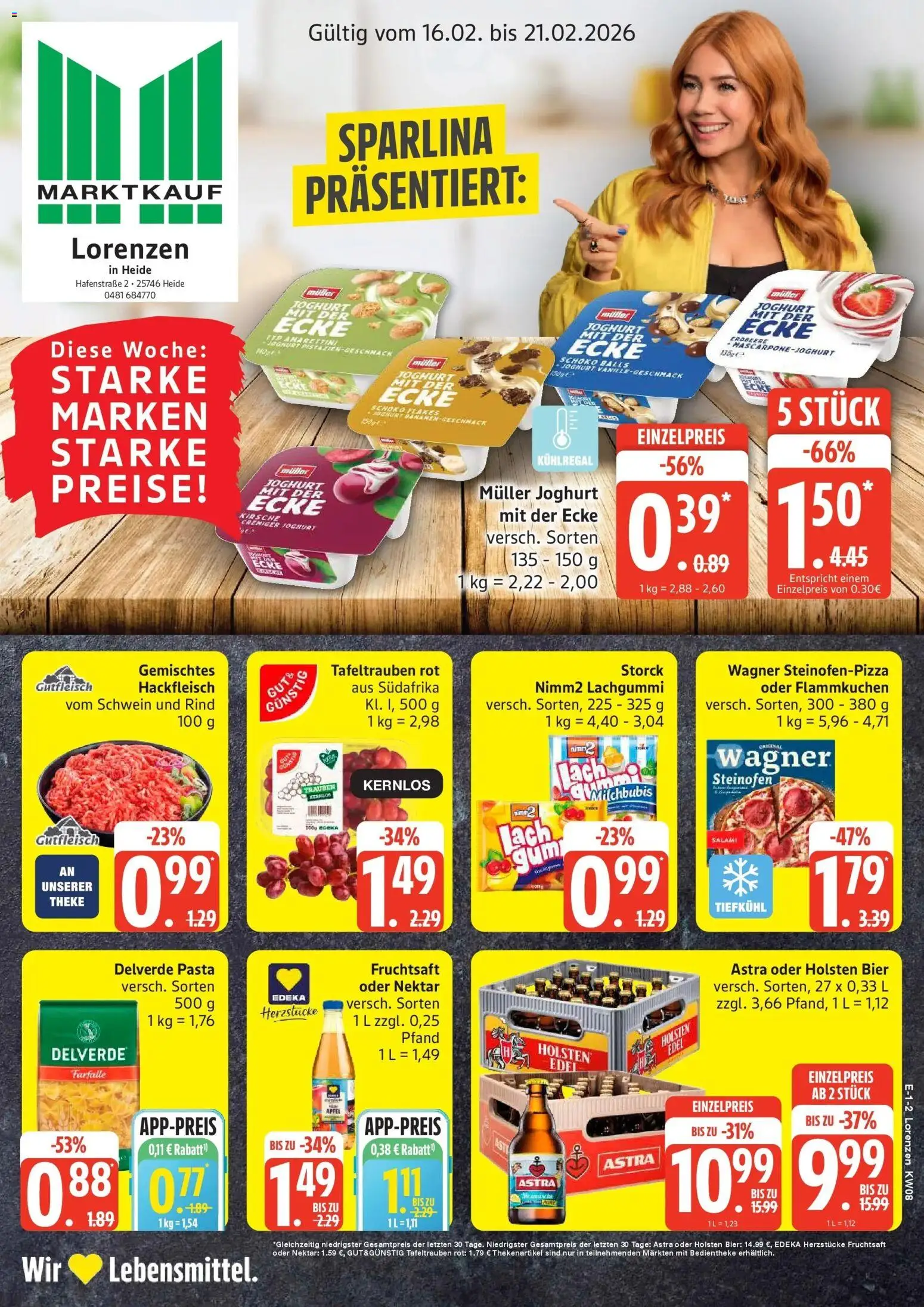 Vorschau von dem Prospekt des Geschäftes Marktkauf, gültig ab dem 16.02.2026