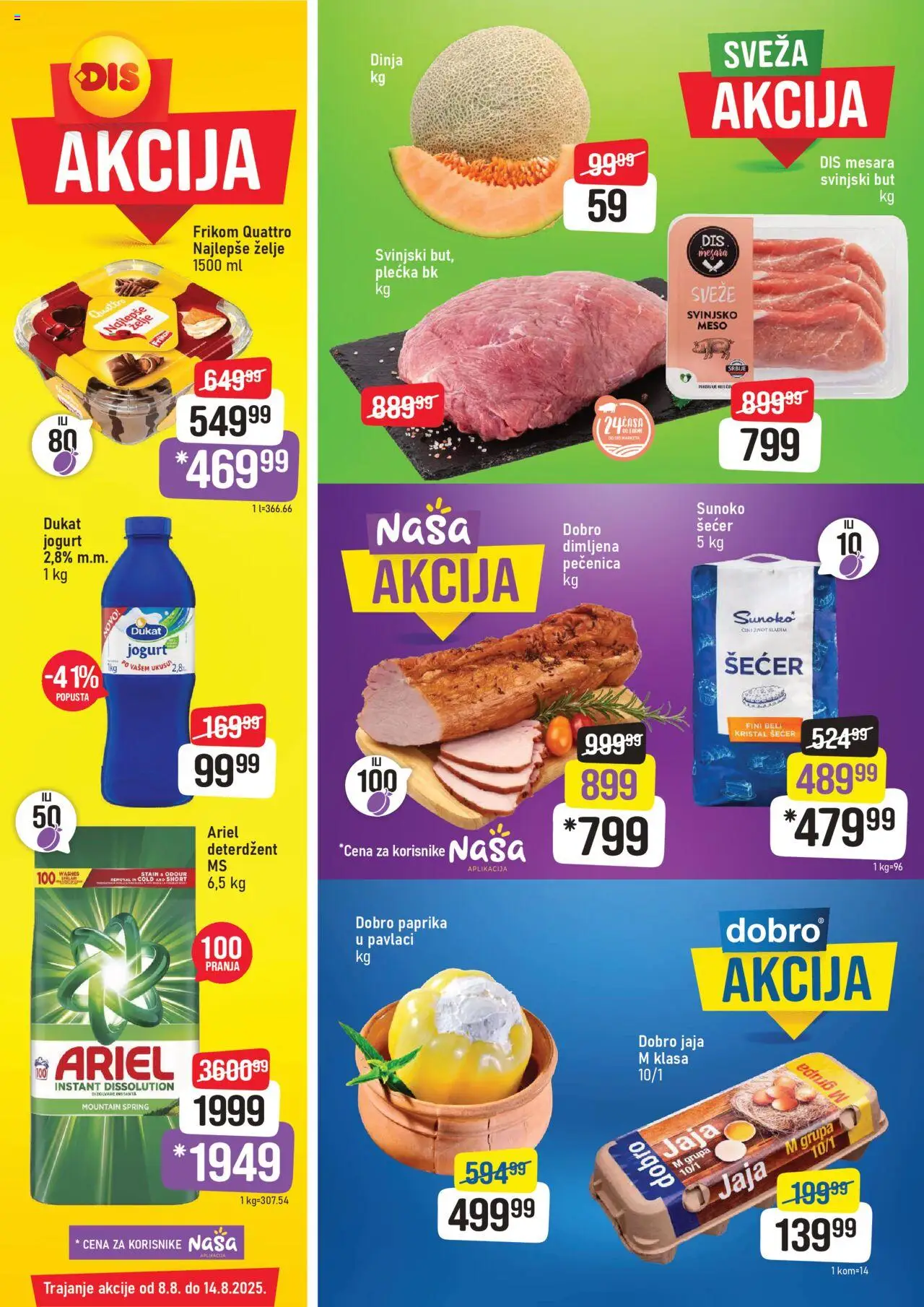 Super DIS katalog važi od 08.08.2025 - stranica 1