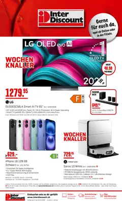 Vorschau des Merkblatts Interdiscount aktionen vom Shop Interdiscount gültig von 09.03.2026 bis 22.03.2026