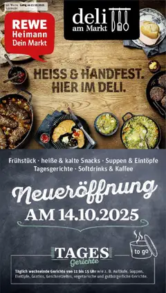 Vorschau von dem Prospekt des Geschäftes Rewe, gültig ab dem 13.10.2025