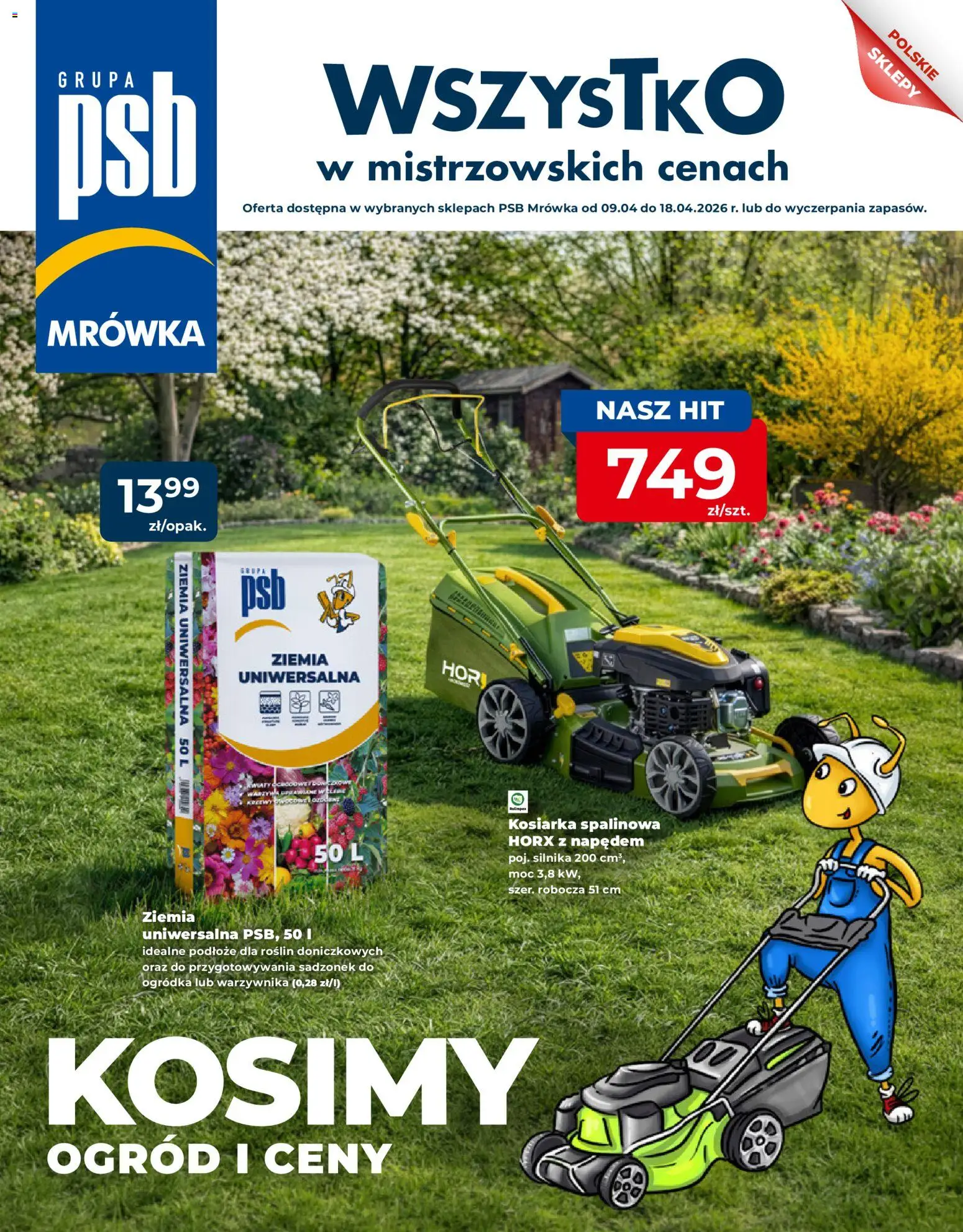 Pogląd gazetki "Mrówka gazetka - Elbląg" ze sklepu Mrówka ważnej od 09.04.2026