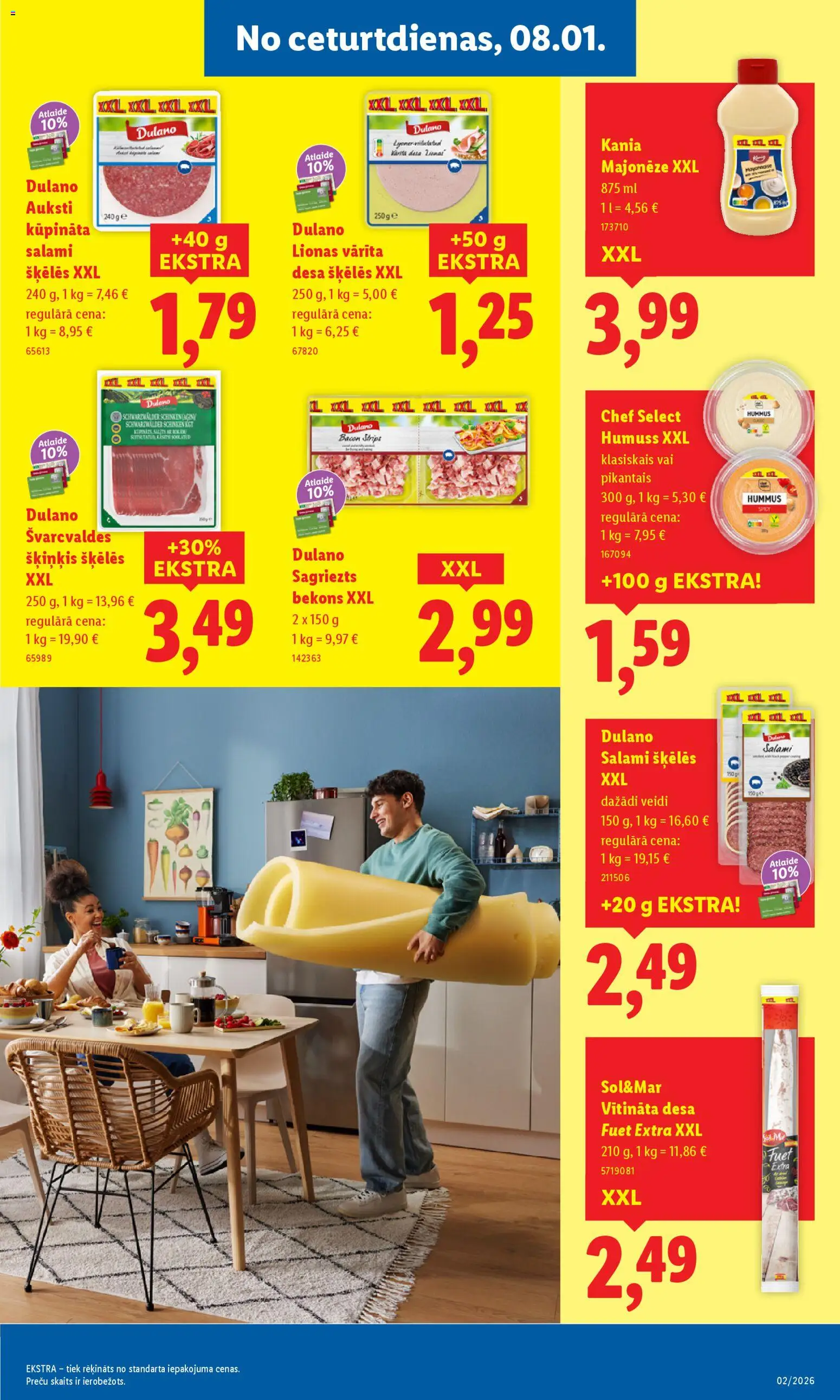 Skatīt Lidl akciju bukletu, derīgs no 2026.01.05