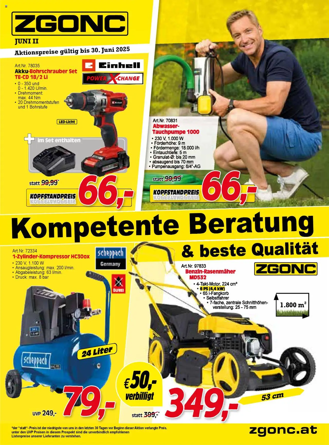 Zgonc Flugblatt Juni II 2025 ab (12.06.2025 - 30.06.2025) - Seite 1