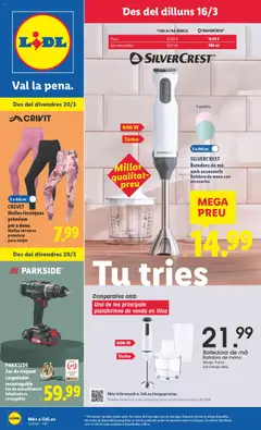 Vista previa del folleto de la tienda Lidl válido desde el 16/03/2026 