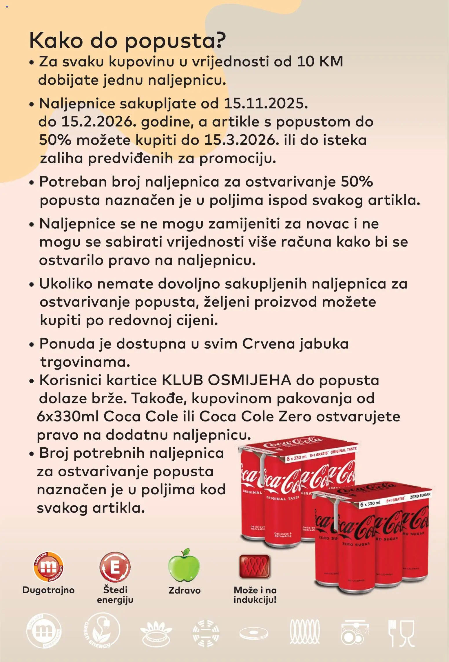 Pregled letka Crvena jabuka market i Metalac trgovine Crvena jabuka vrijedi od 2025.11.15