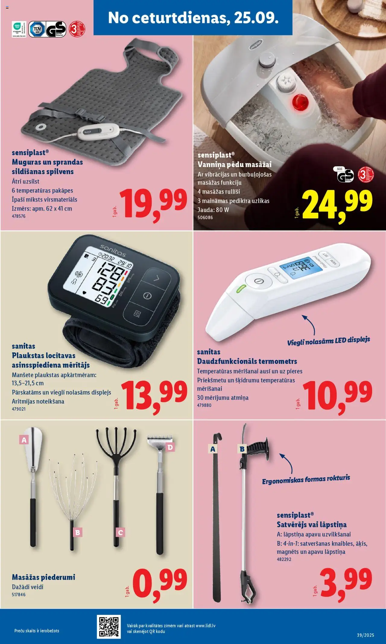 Skatīt Lidl akciju bukletu, derīgs no 2025.09.22