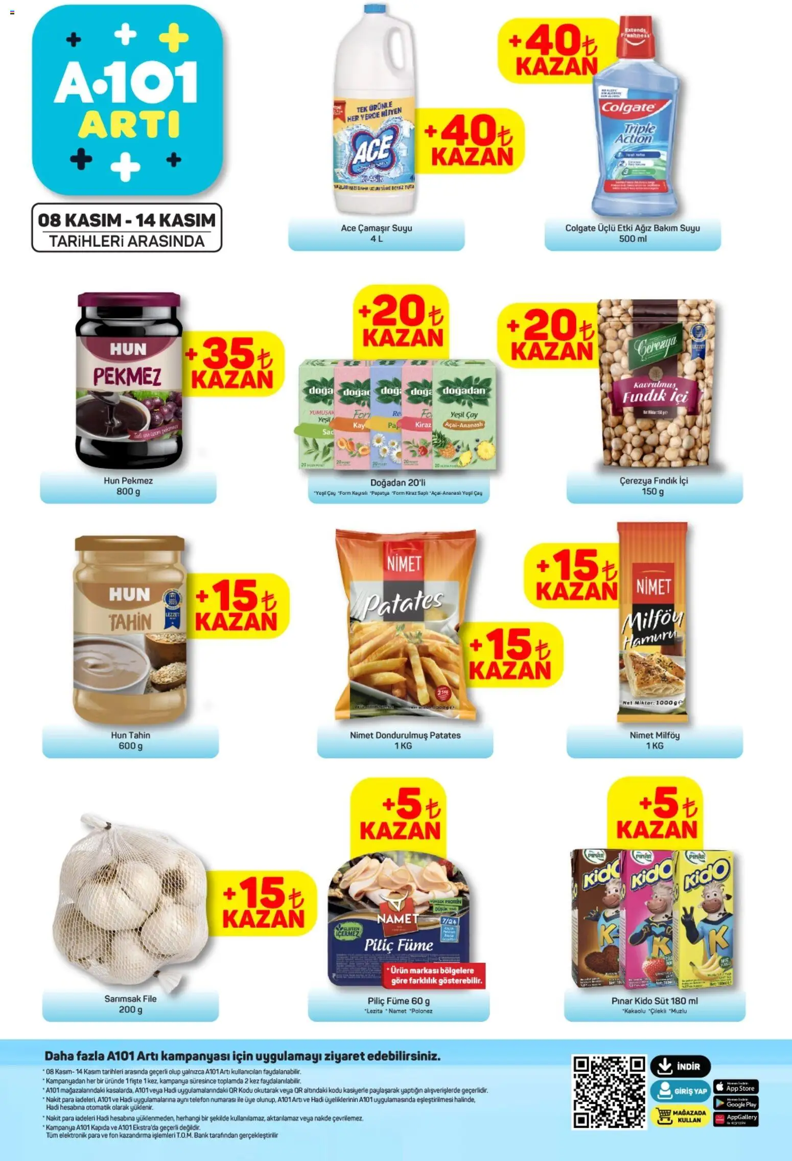 A101 Arti 08.11.2025 - Broşürünün önizlemesi