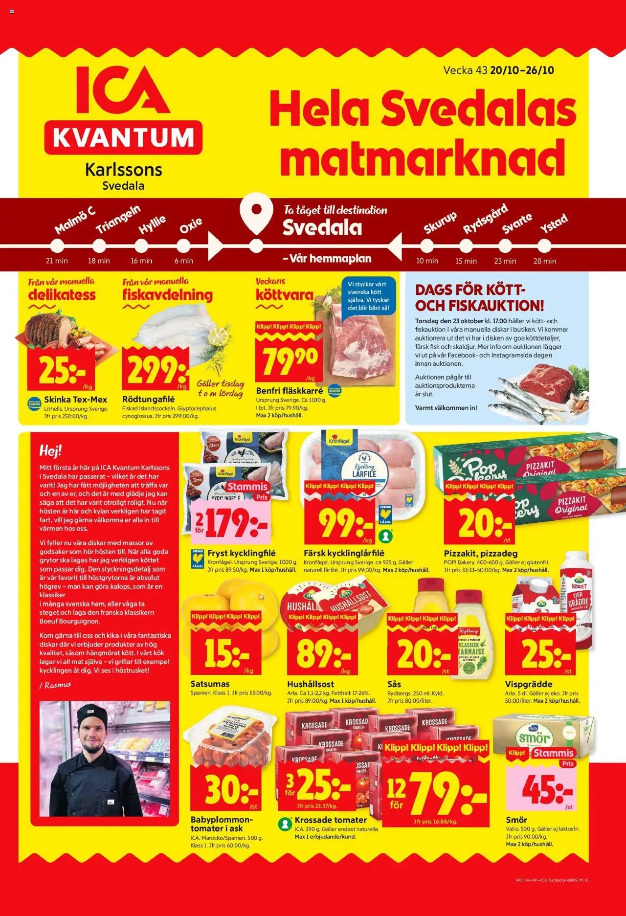 Svedala är giltig 20/10 2025 > Veckans Erbjudanden gäller från 20/10/2025 till 26/10/2025 sidnummer 1
