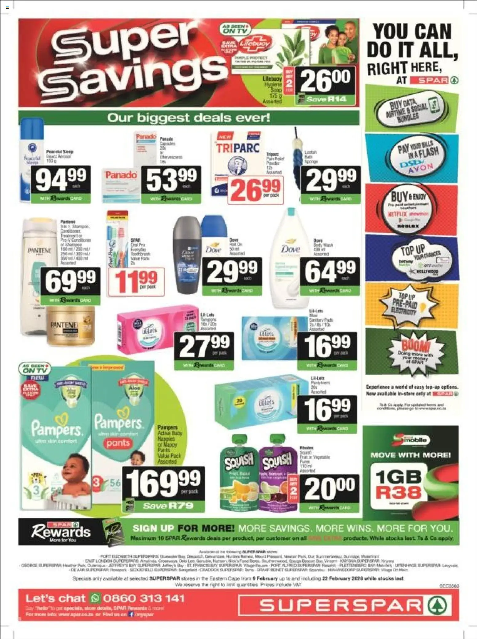 Preview of Superspar flyer valid from 09/02/2026