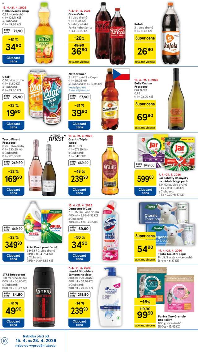 Nový Tesco leták od 15.04.