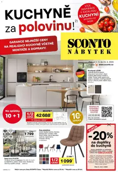 Náhled nabídky: Sconto nábytek Sconto nábytek leták platný od 04.03.2026