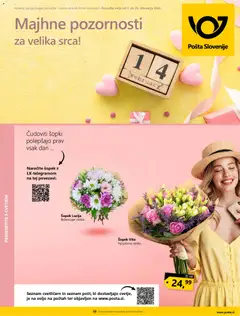 Predogled kataloga iz trgovine Pošta Slovenije veljaven od 02.02.2026