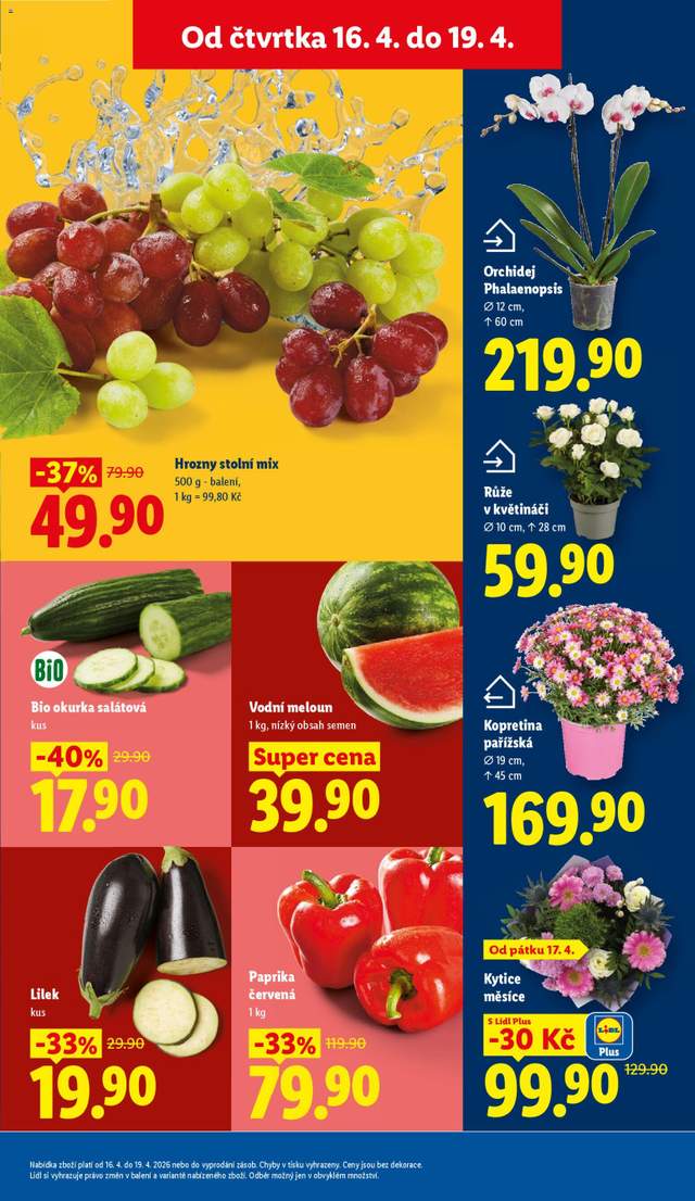 Nový Lidl leták od 16.04.