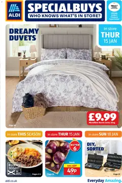 Preview of Aldi Weekly offers Scottish Specialbuys valid from 15/01/2026