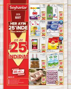 Seyhanlar Market Seyhanlar Market Katalog 25.03.2026 - Broşürünün önizlemesi