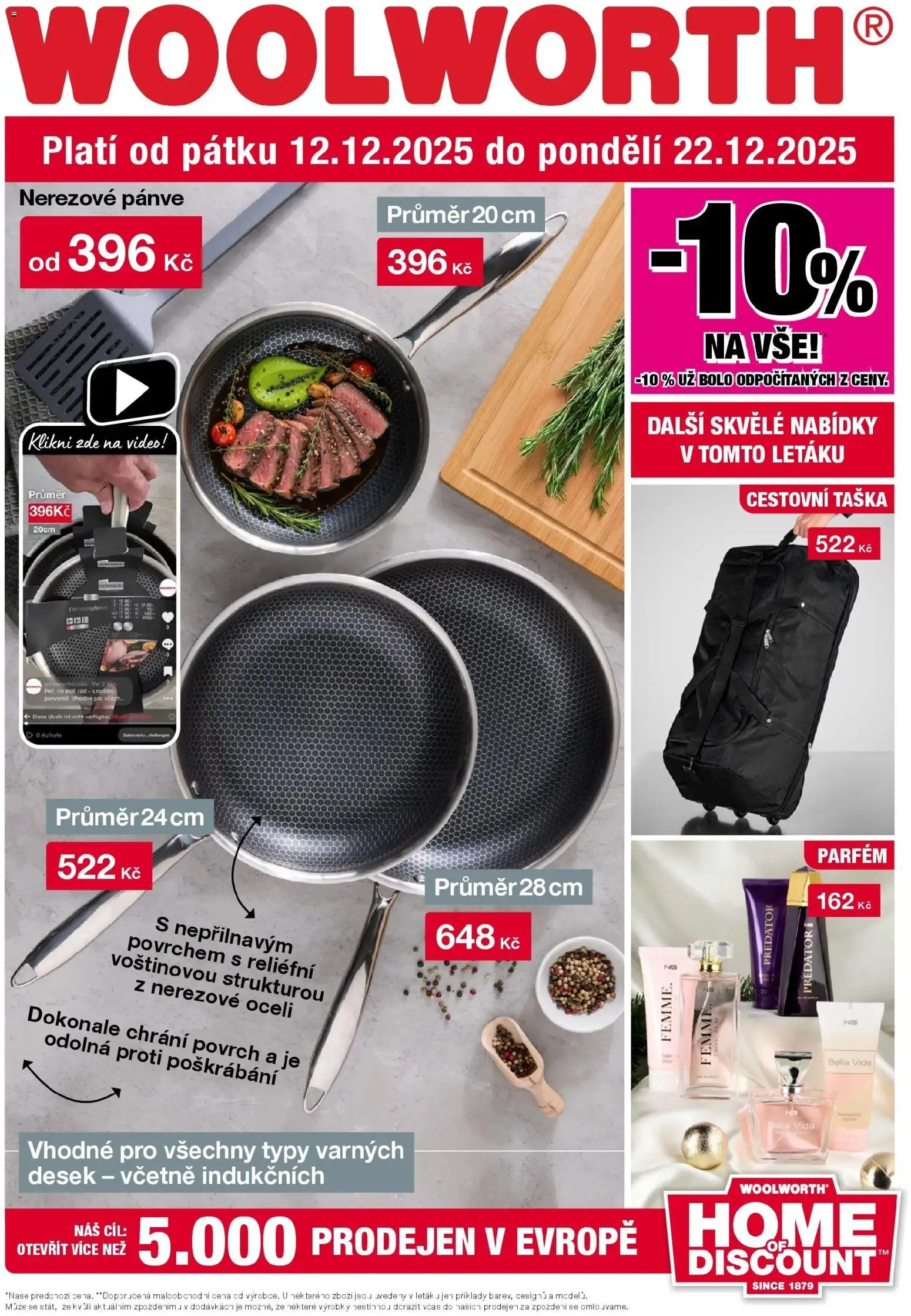 Náhled nabídky: Woolworth Leták - Třebíč, Třinec, Žatec platný od 12.12.2025