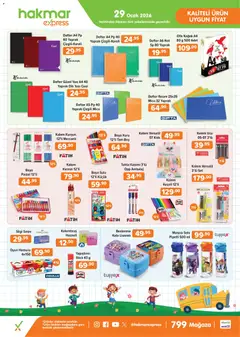 Hakmar Express Perşembe Aktüel Ürünler 29.01.2026 - Broşürünün önizlemesi