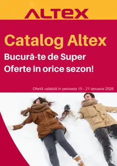 Previzualizarea de cataloage: Altex Catalog nou valabil de la 15.01.2026