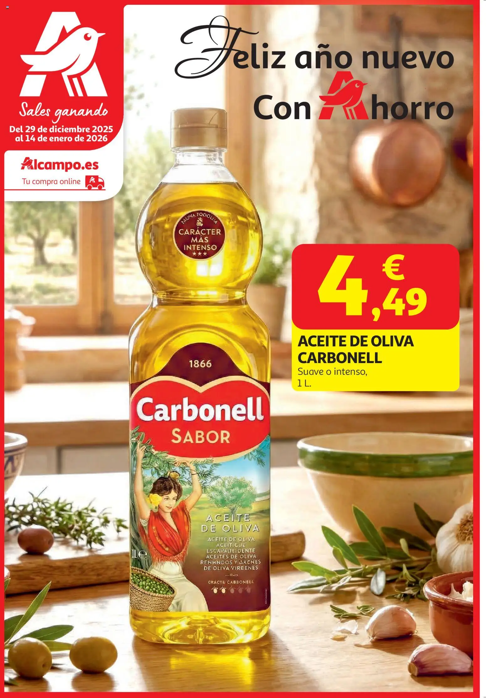 Vista previa del folleto de la tienda Alcampo válido desde el 29/12/2025 