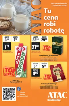 Pogląd gazetki "ATAC Hiper Discount" ze sklepu Auchan ważnej od 02.01.2026