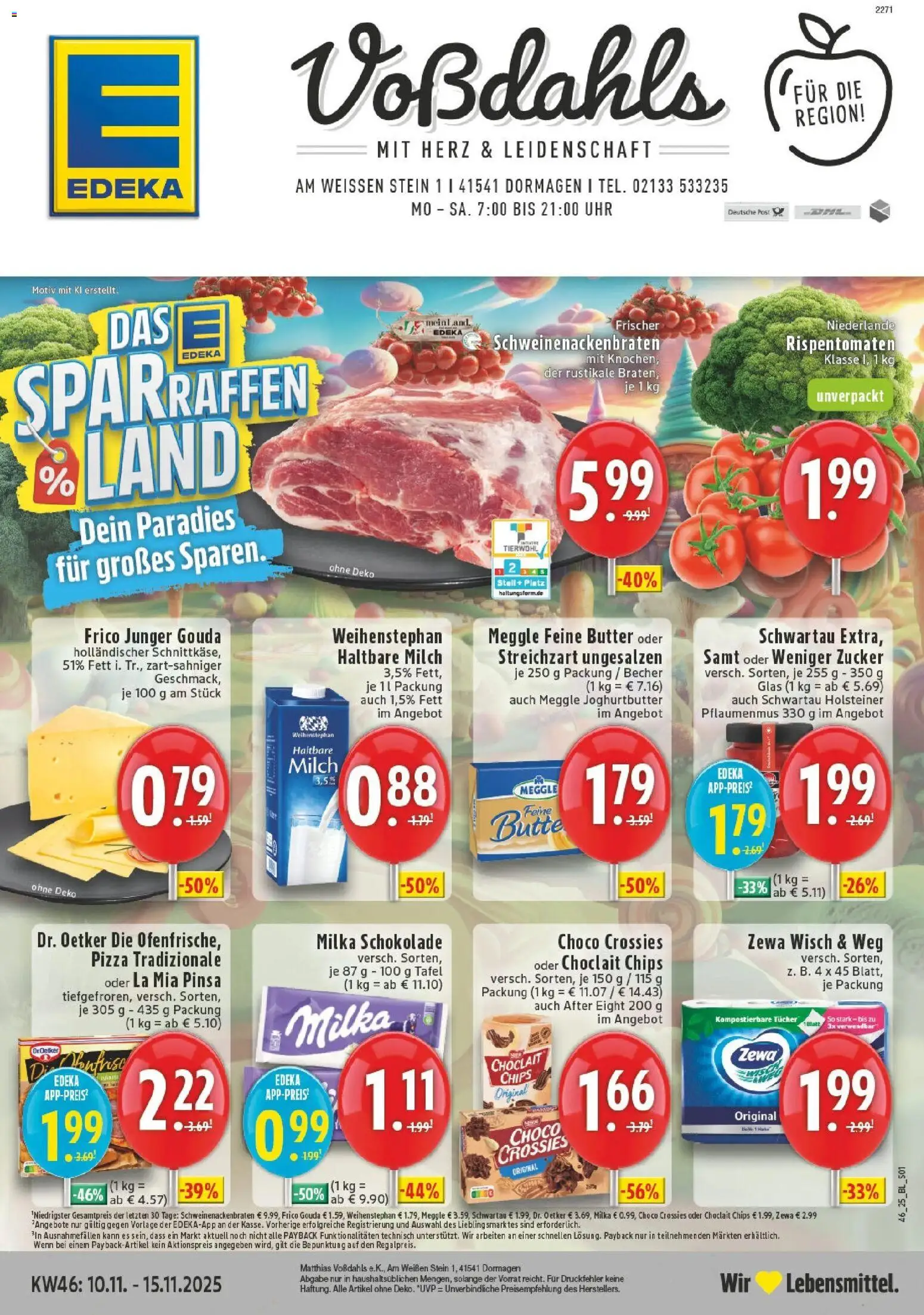 Vorschau von dem Prospekt des Geschäftes Edeka, gültig ab dem 10.11.2025