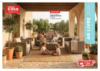 Pré-visualização do folheto da loja Espaço Casa válida a partir de 07/03/2026