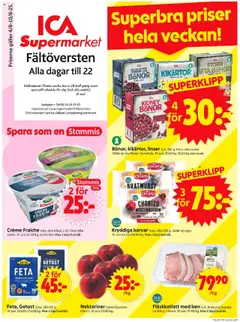 Förhandsgranska reklamblad Stockholm från butik ICA Supermarket gäller från 04/08/2025