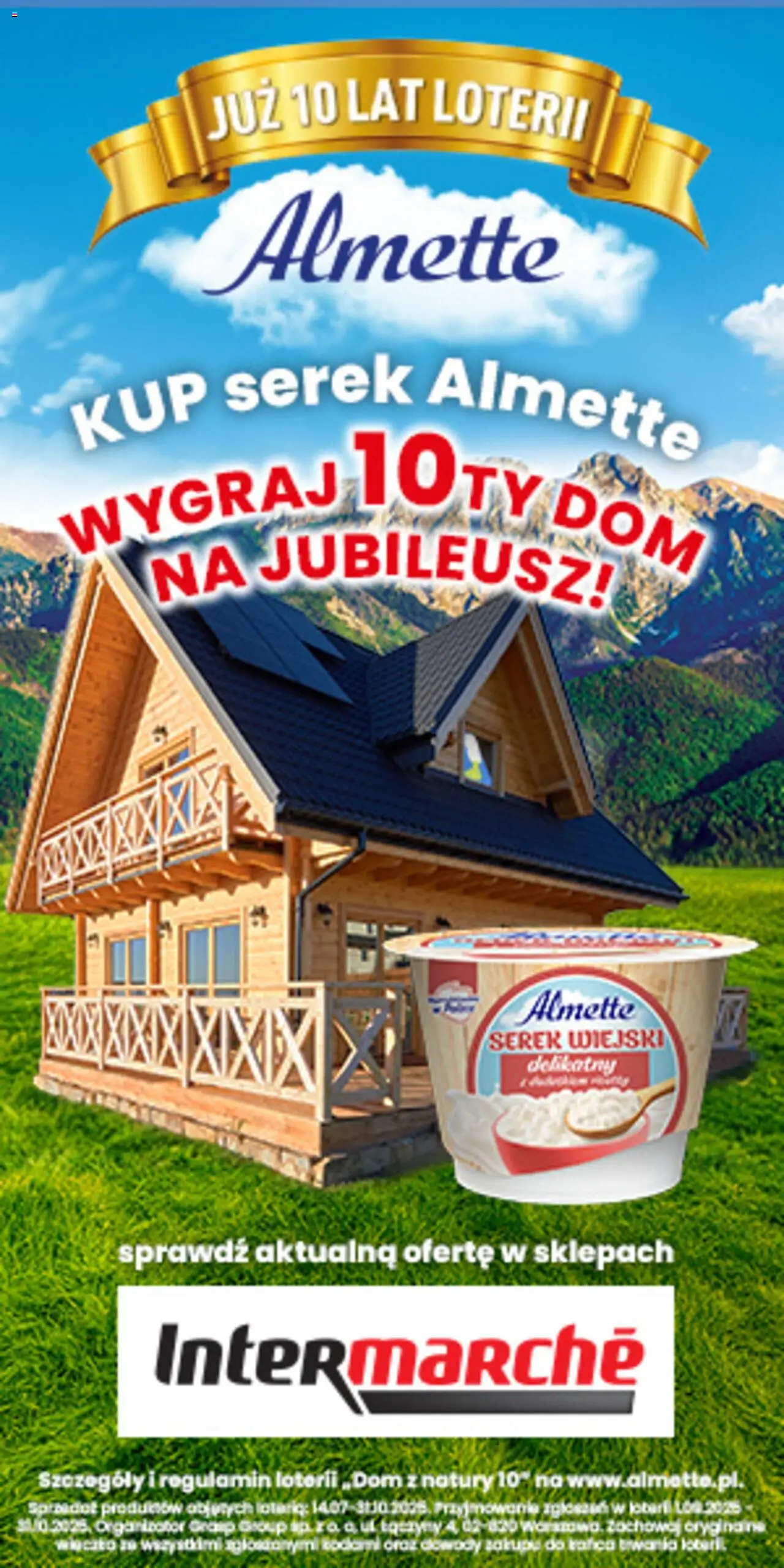Intermarche Konkurs - Loteria Almette od 14.07.2025 - Nowa Gazetka - Numer strony 1