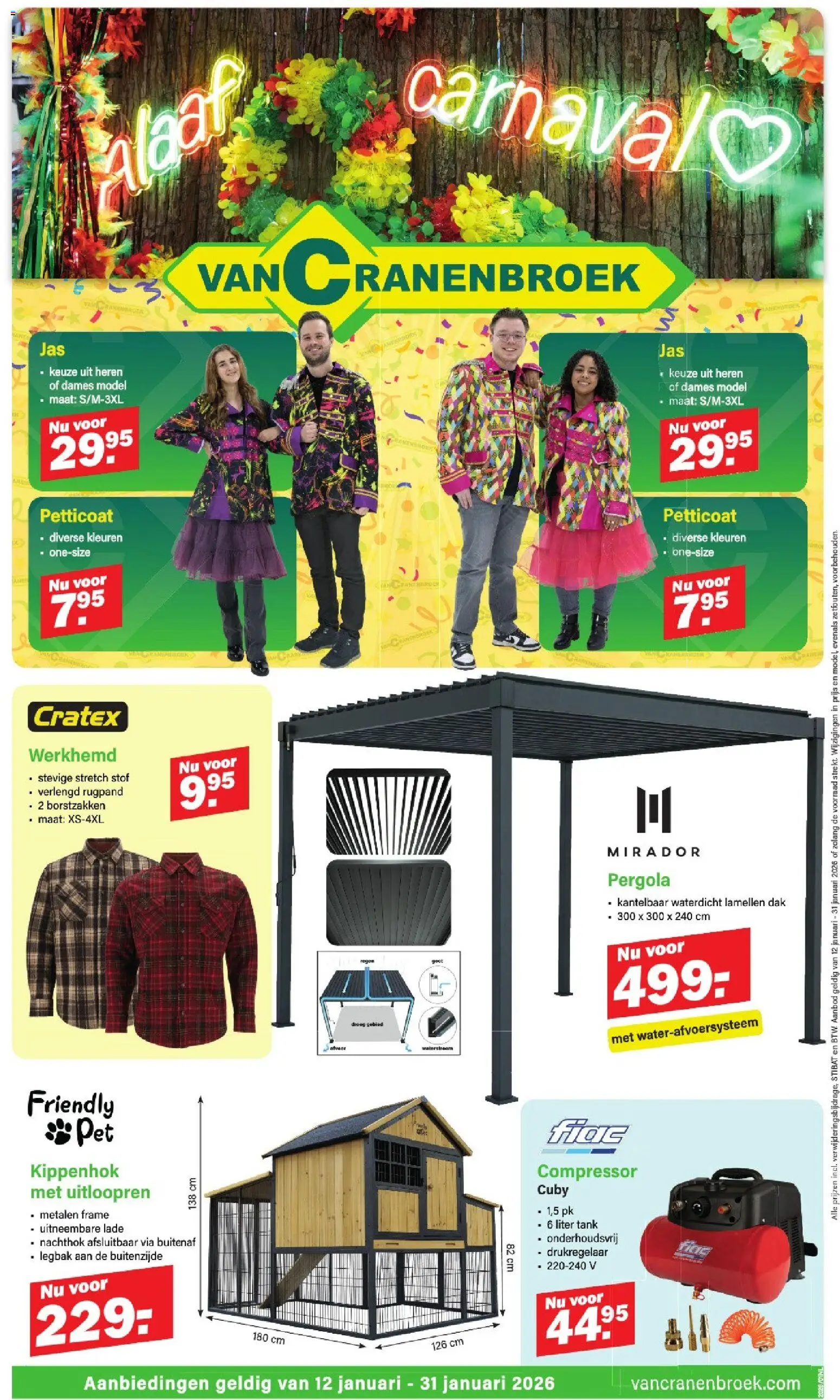 Voorbeeld van Folder van winkel Van Cranenbroek geldig vanaf 12-01-2026