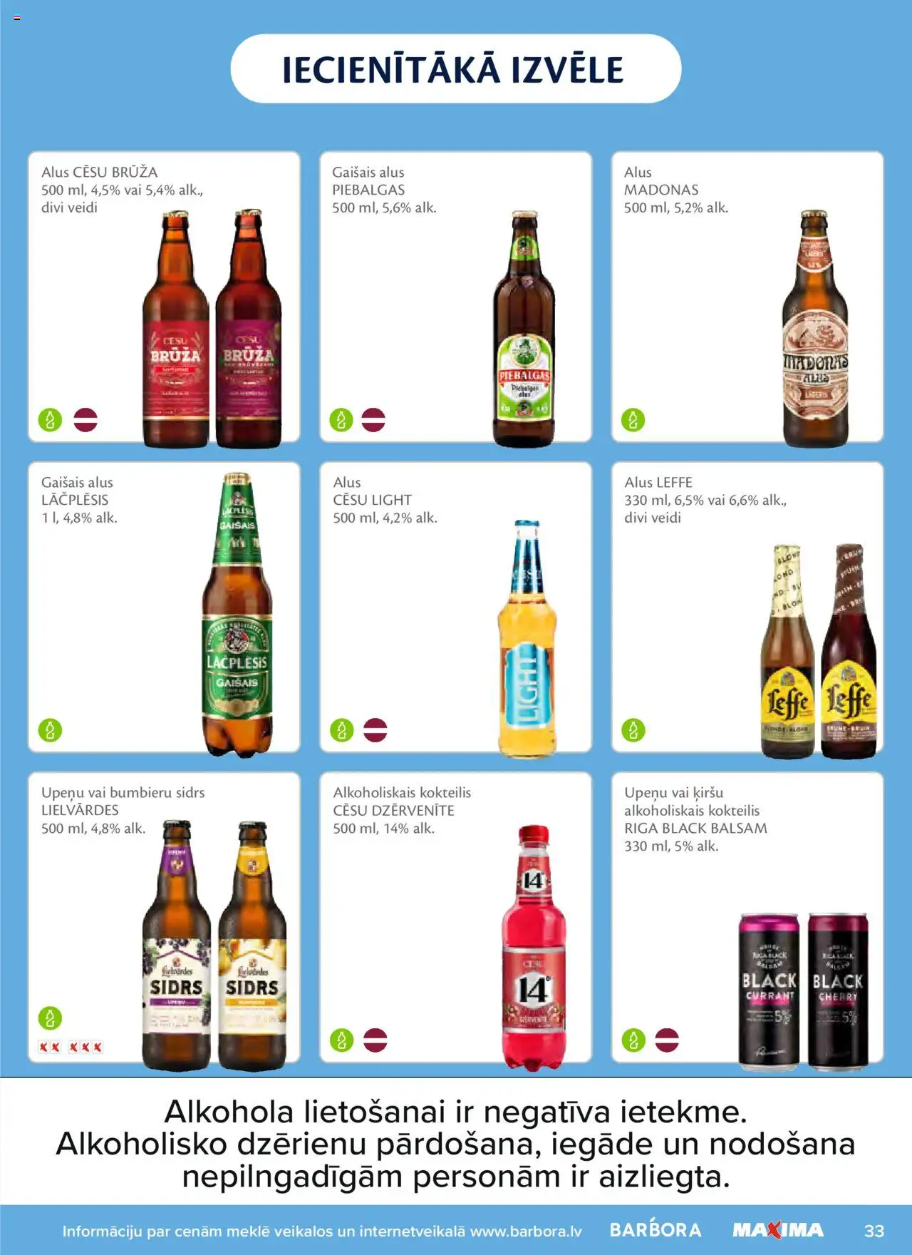 Skatīt Maxima akciju bukletu, derīgs no 2025.09.23