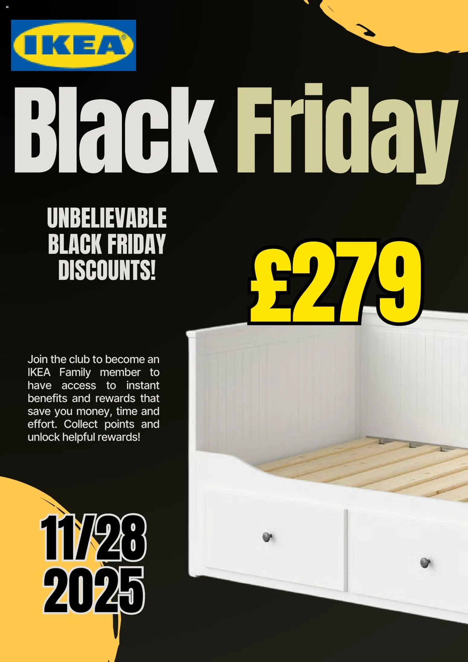 Preview of IKEA Black Friday valid from 06/11/2025