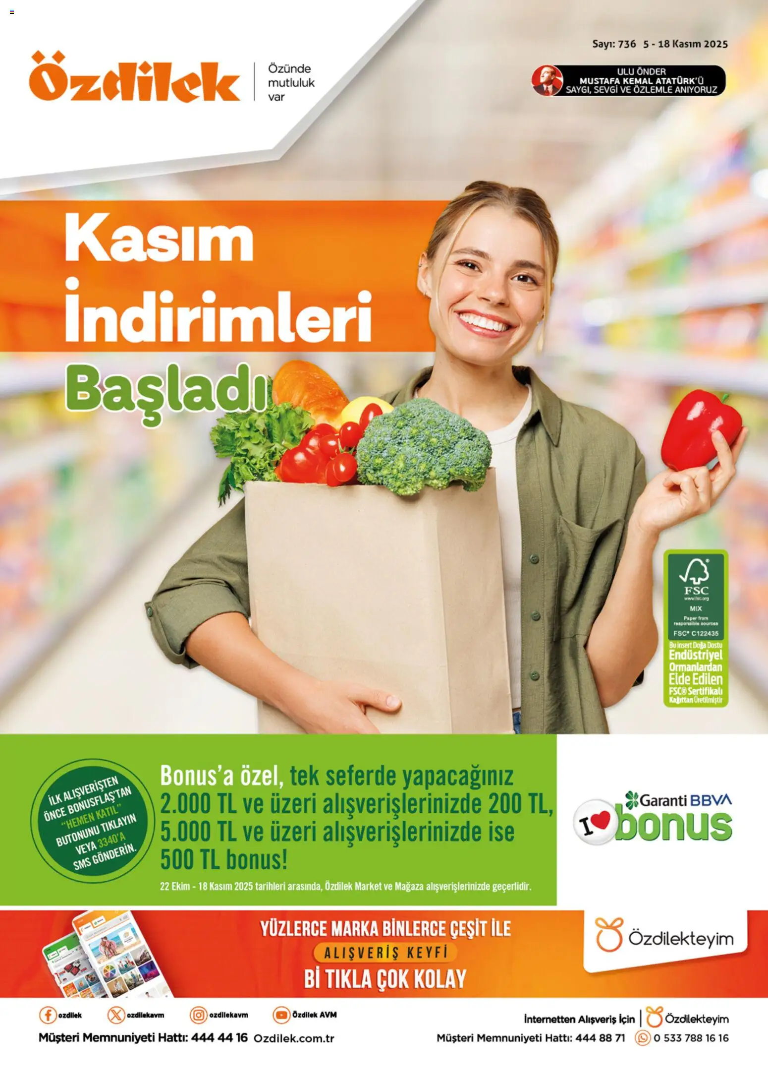 Özdilek Black Friday 05.11.2025 - Broşürünün önizlemesi