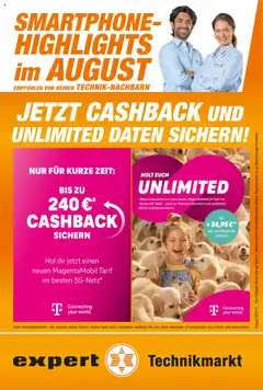 Vorschau von dem Prospekt des Geschäftes Expert, gültig ab dem 01.08.2025
