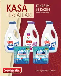 Seyhanlar Market Kasa Fırsatları 17.11.2025 - Broşürünün önizlemesi