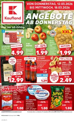 Vorschau von dem Prospekt des Geschäftes Kaufland, gültig ab dem 12.03.2026