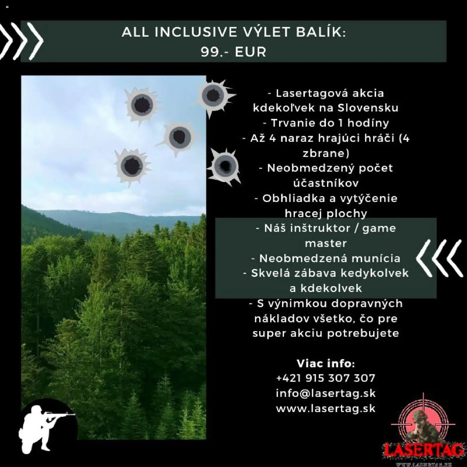 Náhľad lasertag.sk letáku platného od 18.12.2025 - Hodiny