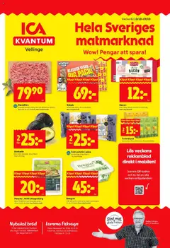 Förhandsgranska reklamblad Vellinge från butik ICA Kvantum gäller från 13/10/2025